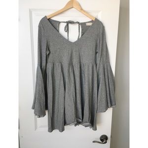 Short, long sleeved dress from Alter’d State.